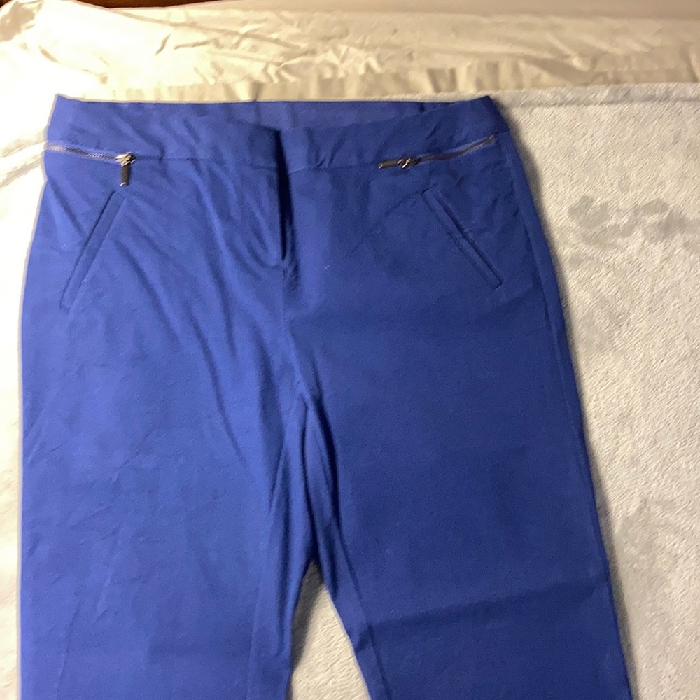 Alfani Petite royal blue pants size 6P